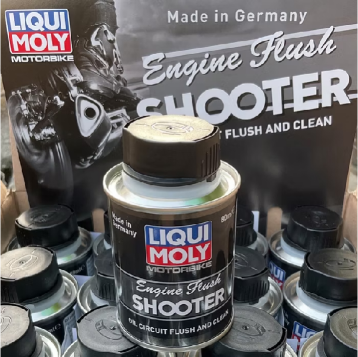 Liqui Moly น้ำยาขจัดคราบสกปรกตกค้างสะสมในเครื่อยนต์(สำหรับมอไซค์) Engine Flush 80ml