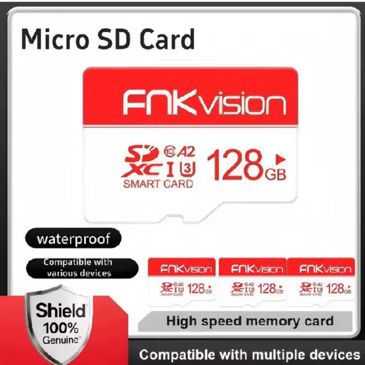 FNKvision Micro SD Card U3 Class10 SDHC / SDXC TF Card Memory Card 32GB 64GB 256GB 128GB 256GB 512GB 1TB 2TB